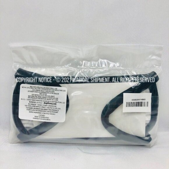 Disney Parks - Halloween - "Boo!" Face Mask - Picture 2 of 4